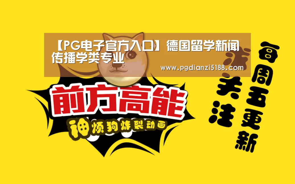 【PG电子官方入口】德国留学新闻传播学类专业(图2) PG电子官方入口